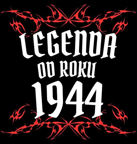 Obrázek produktu Pánské tričko Metalová Legenda od Roku 1944