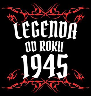 Obrázek 1 produktu Pánská mikina Metalová Legenda od Roku 1945