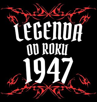 Obrázek 1 produktu Pánská mikina Metalová Legenda od Roku 1947