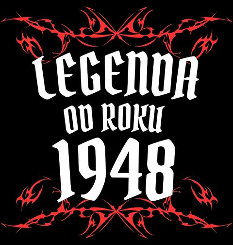 Obrázek produktu Dámské tričko Metalová Legenda od Roku 1948