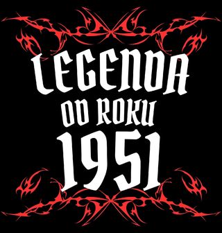 Obrázek 1 produktu Pánská mikina Metalová Legenda od Roku 1951