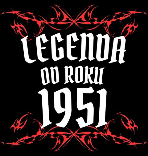 Obrázek produktu Pánská mikina Metalová Legenda od Roku 1951