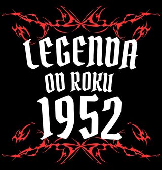 Obrázek 1 produktu Dámské tričko Metalová Legenda od Roku 1952