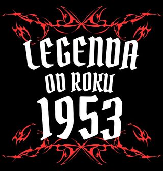 Obrázek 1 produktu Pánská mikina Metalová Legenda od Roku 1953