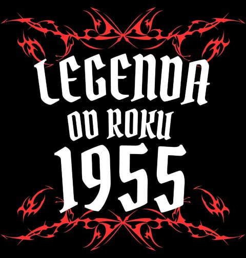 Obrázek produktu Dámské tričko Metalová Legenda od Roku 1955