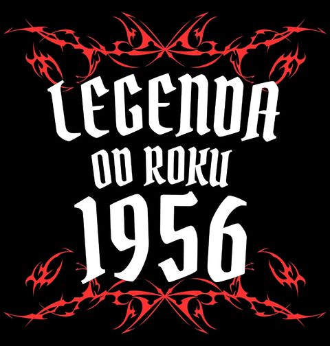 Obrázek produktu Dámské tričko Metalová Legenda od Roku 1956