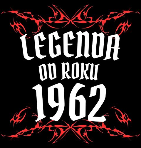 Obrázek produktu Pánská mikina Metalová Legenda od Roku 1962