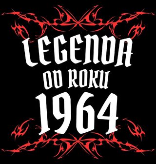 Obrázek 1 produktu Pánská mikina Metalová Legenda od Roku 1964