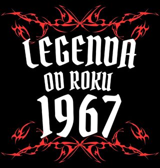 Obrázek 1 produktu Dámské tričko Metalová Legenda od Roku 1967