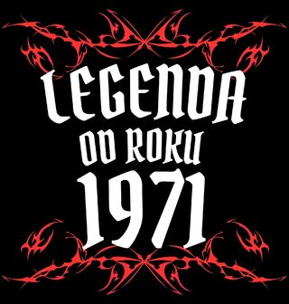 Obrázek 2 produktu Pánská mikina Metalová Legenda od Roku 1971