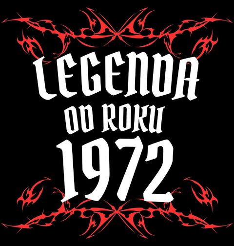 Obrázek produktu Dámské tričko Metalová Legenda od Roku 1972