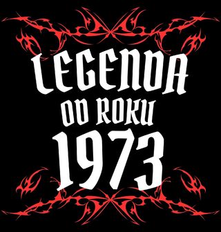 Obrázek 1 produktu Pánská mikina Metalová Legenda od Roku 1973