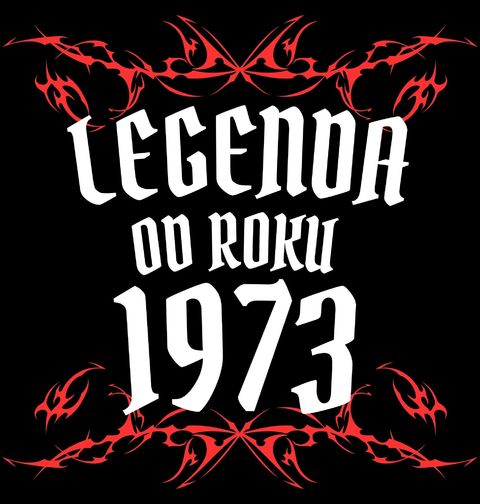 Obrázek produktu Pánská mikina Metalová Legenda od Roku 1973