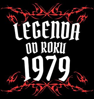 Obrázek 1 produktu Dámské tričko Metalová Legenda od Roku 1979