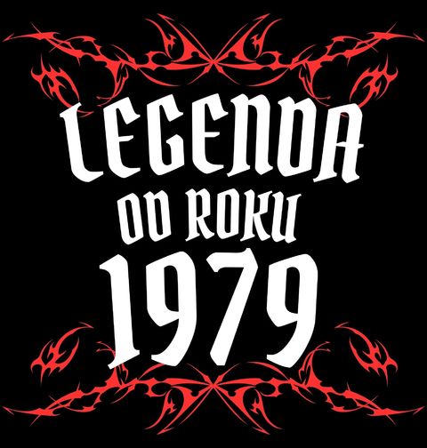 Obrázek produktu Dámské tričko Metalová Legenda od Roku 1979