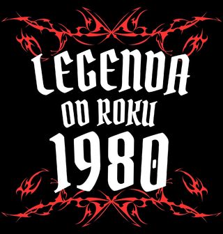 Obrázek 1 produktu Pánská mikina Metalová Legenda od Roku 1980