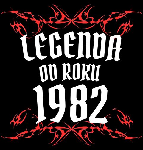 Obrázek produktu Dámské tričko Metalová Legenda od Roku 1982