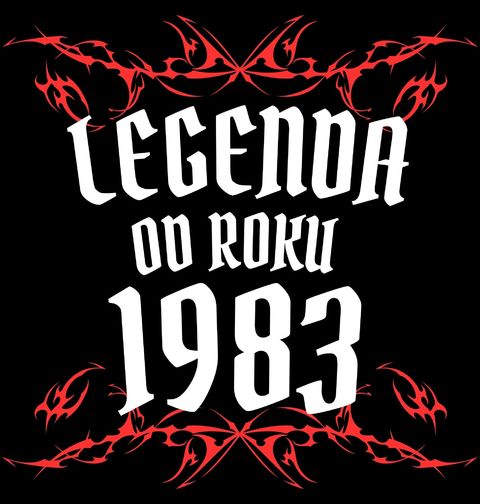 Obrázek produktu Dámské tričko Metalová Legenda od Roku 1983