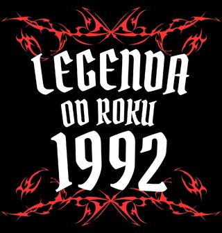 Obrázek 1 produktu Dámské tričko Metalová Legenda od Roku 1992