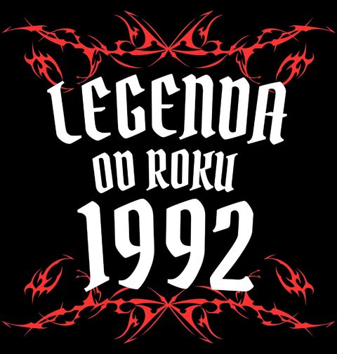 Obrázek produktu Dámské tričko Metalová Legenda od Roku 1992