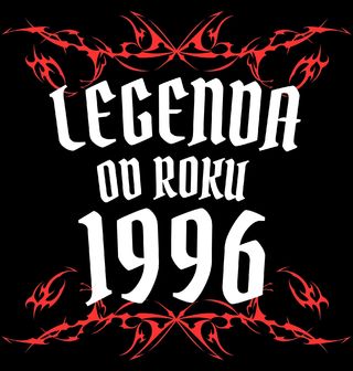 Obrázek 1 produktu Dámské tričko Metalová Legenda od Roku 1996
