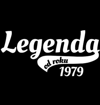 Obrázek 1 produktu Dámské tričko Nezapomenutelná Legenda od Roku 1979