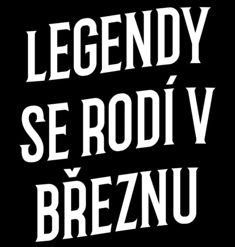 Obrázek produktu Dámské tričko Pravé Legendy se rodí v Březnu