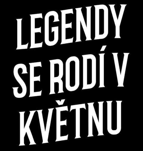 Obrázek produktu Dámské tričko Pravé Legendy se rodí v Květnu
