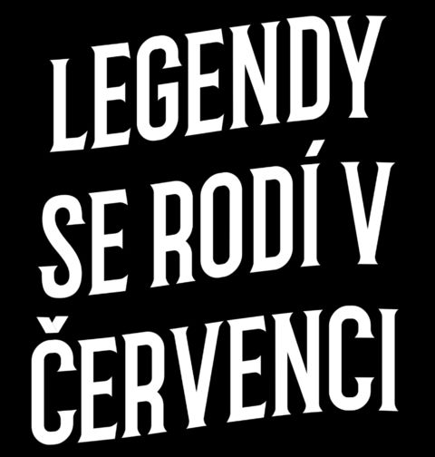 Obrázek produktu Dětské tričko Pravé Legendy se rodí v Červenci