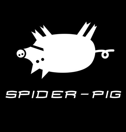 Obrázek produktu Pánské tričko Spider-pig Spider-vepř
