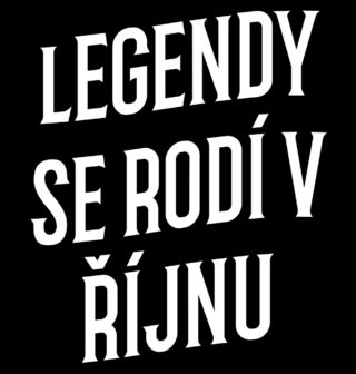 Obrázek 1 produktu Dětské tričko Pravé Legendy se rodí v Říjnu