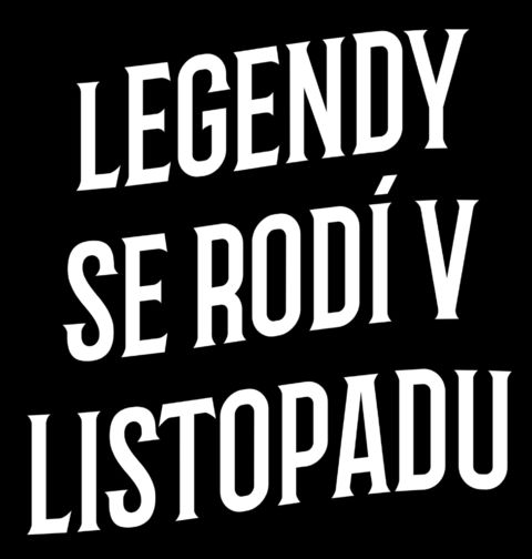 Obrázek produktu Dámské tričko Pravé Legendy se rodí v Listopadu