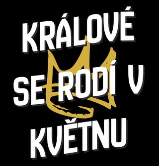 Obrázek 1 produktu Dětské tričko Králové s Korunou se Rodí v Květnu