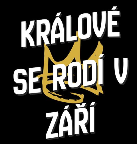 Obrázek produktu Dětské tričko Králové s Korunou se Rodí v Září