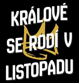 Obrázek 1 produktu Pánská mikina Králové s Korunou se Rodí v Listopadu