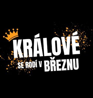 Obrázek 2 produktu Dětské tričko Králové se Rodí v Březnu