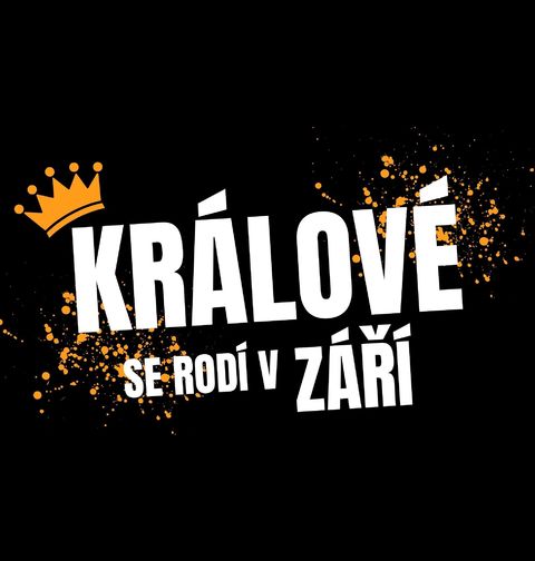 Obrázek produktu Dětské tričko Králové se Rodí v Září