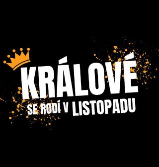 Obrázek 1 produktu Pánské tričko Králové se Rodí v Listopadu
