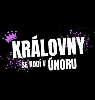 Obrázek 2 produktu Dětské tričko Královny se Rodí v Únoru