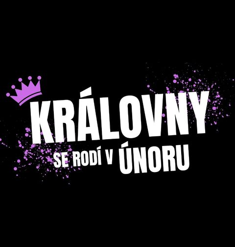 Obrázek produktu Dětské tričko Královny se Rodí v Únoru