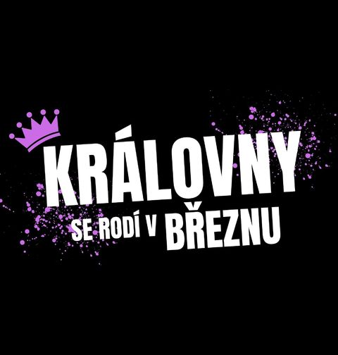 Obrázek produktu Dámské tričko Královny se Rodí v Březnu
