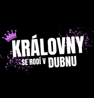 Obrázek 1 produktu Dětské tričko Královny se Rodí v Dubnu