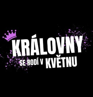 Obrázek 1 produktu Dámské tričko Královny se Rodí v Květnu