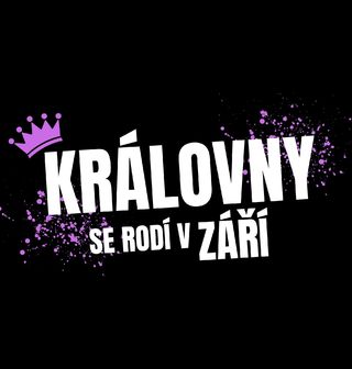 Obrázek 1 produktu Dámské tričko Královny se Rodí v Září