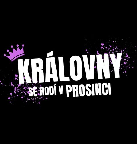Obrázek produktu Dětské tričko Královny se Rodí v Prosinci