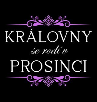 Obrázek 1 produktu Dětské tričko Královny se Rodí v Prosinci Queens Are Born in December