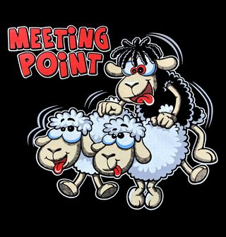 Obrázek 2 produktu Pánské tričko Černá Ovce Beránek Meeting Point