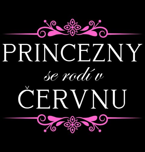 Obrázek produktu Dětské tričko Princezny se Rodí v Červnu Princesses Are Born in June