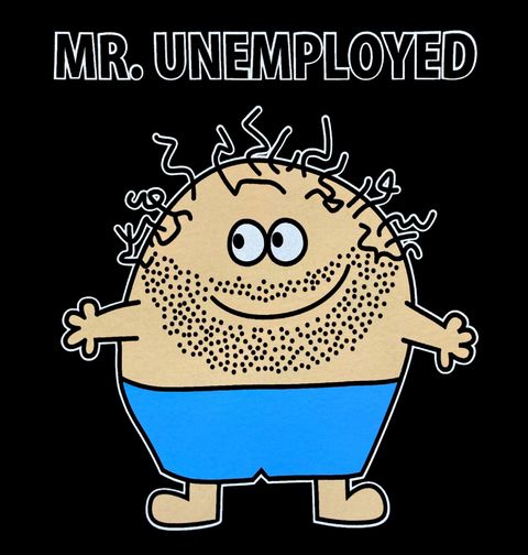 Obrázek produktu Pánské tričko Pan Nezaměstnaný Mr. Unemployed