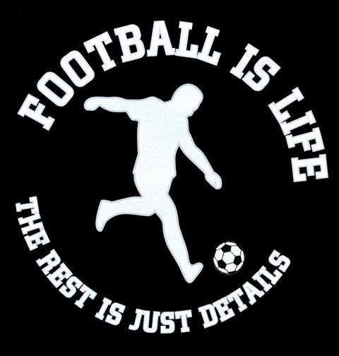 Obrázek produktu Dámské tričko Fotbal je život... Vše ostatní jsou jenom prkotiny